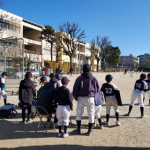 キンダーカップ　午前：VS南勝ホークス　午後：VS下石神井ライガース