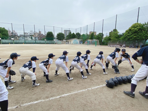 リーグ戦B　関町タイガース少年野球団(１試合目)