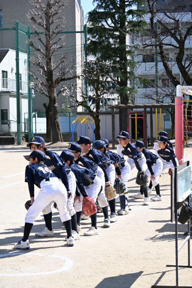 練習試合 ＶＳ学園グリーンバックス