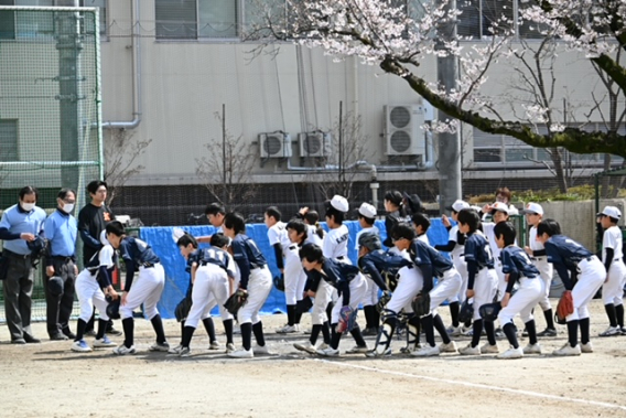 練習試合 ＶＳ上北小野球部